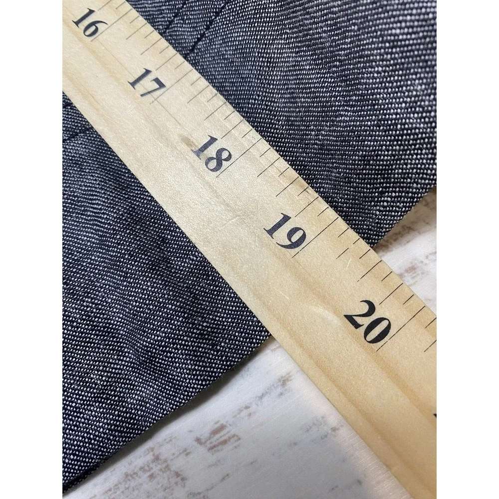 Banana Republic 100% Linen Skirt Size 6 Gray Pencil Skirt Business Casual